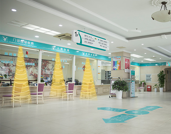 醫(yī)院定向音響提供局部各音區(qū)互相獨立，打造安靜醫(yī)院。